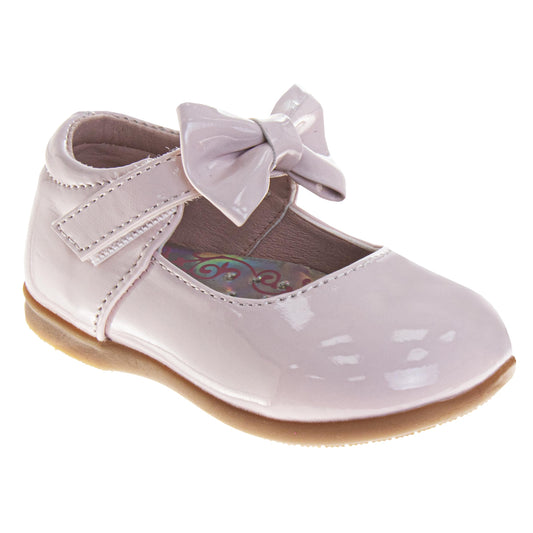 Josmo Girls' Mary Jane Dress Shoes  Classic Style with Bow Detail (Infant / Toddler)