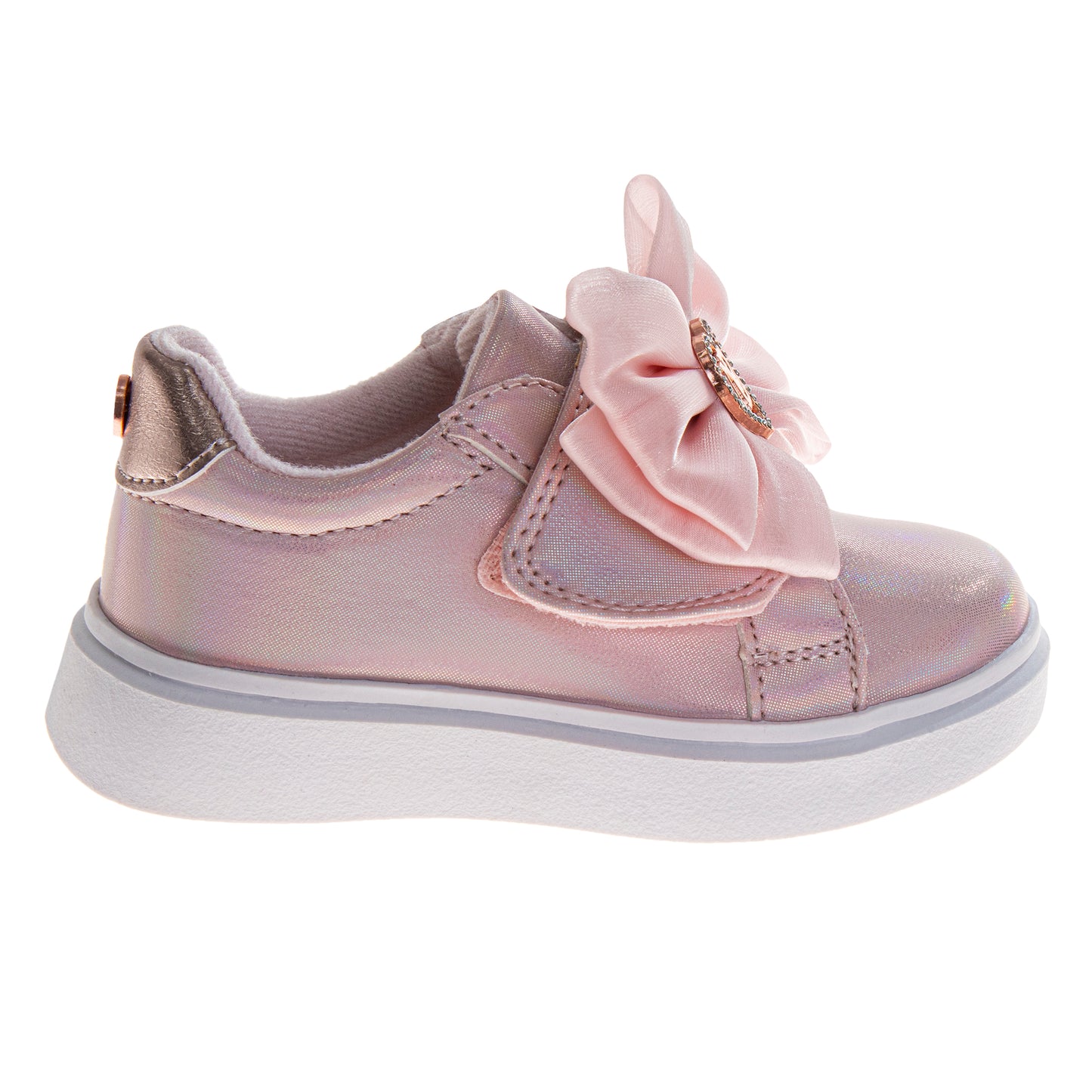 Kensie Girls Sneakers for Girls Easy Hook-and-Loop Stylish (Toddler)