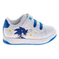 Sonic the Hedgehog Boys Court Sneakers with Hook and Loop Closure (Little Kid)