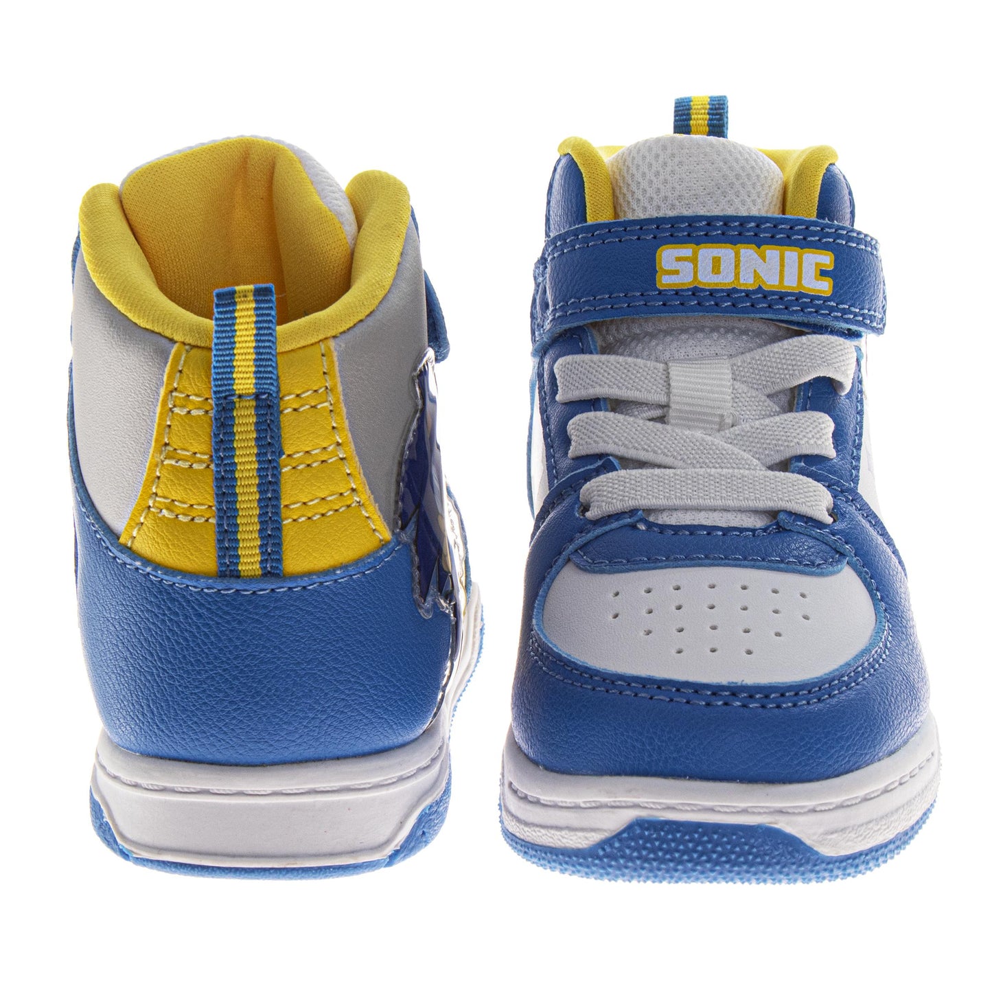 Sonic the Hedgehog Boys High Top Sneakers Hook and Loop with Lace-Up (Little Kid)