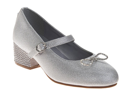 Badgley Mischka Girls' Toddler Heels Classy Dress Shoes