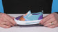 Frozen Elsa Anna Girls No Lace Shoes - Disney Character Loafer Low top SlipOn Casual Tennis Canvas Sneakers (size 5-12 toddler)