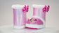 Disney Slippers Booties Minnie Mouse Warm Fluffy House Slippers for Girls (Toddlers)