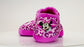 Disney Minnie Mouse Girls Dual Sizes Nylex Fabric Slippers