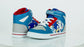 Sonic The Hedgehog Boys' Hook and Loop Hi-Top Canvas Sneakers