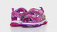 Paw Patrol Everest Skye Light up Summer Girls Sandals - Hook&Loop Adjustable Strap Open Toe Sandal Water Shoe - Pink (sizes 6-12 Toddler)