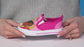 Disney Princess Girls No Lace Shoes - Disney Character Loafer Low top SlipOn Casual Tennis Canvas Sneakers (size 5-12 toddler)