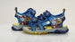 Paw Patrol Chase Marshall Light up Summer Boys Sandals - Hook & Loop Adjustable Strap Open Toe Sandal Water Shoe - Blue (sizes 6-12 Toddler)