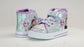Frozen High-Top Hook and Loop Girls Canvas Sneakers (Toddler)