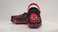 Marvel Spider-Man Boys' Slip-On Clogs, Lightweight Back Strap Garden Shoes for Play, Beach, and Everyday Wear (Toddler/Little Kid))