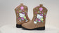 Josmo Kids Hello Kitty Cowboy Boots – Cute Rainbow & Star Design Calf High Western Country Boots for Girls (Toddler 7–10 / Little Kid 11–12)