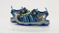 Paw Patrol Chase Marshall Light up Summer Boys Sandals - Hook&Loop Adjustable Strap Closed Toe Sandal Water Shoe - Blue (sizes 6-12 Toddler)