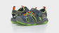 Disney Pixar Toy Story Woody Buzz Summer Boys Sandals with Lights - Beach Pool Water Open Toe slides Adjustable - Green Navy (Toddler)