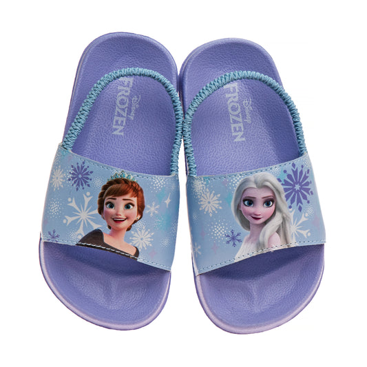 Disney Frozen Girl's Slip-on Summer Beach Slides (Toddler/Little Kid)
