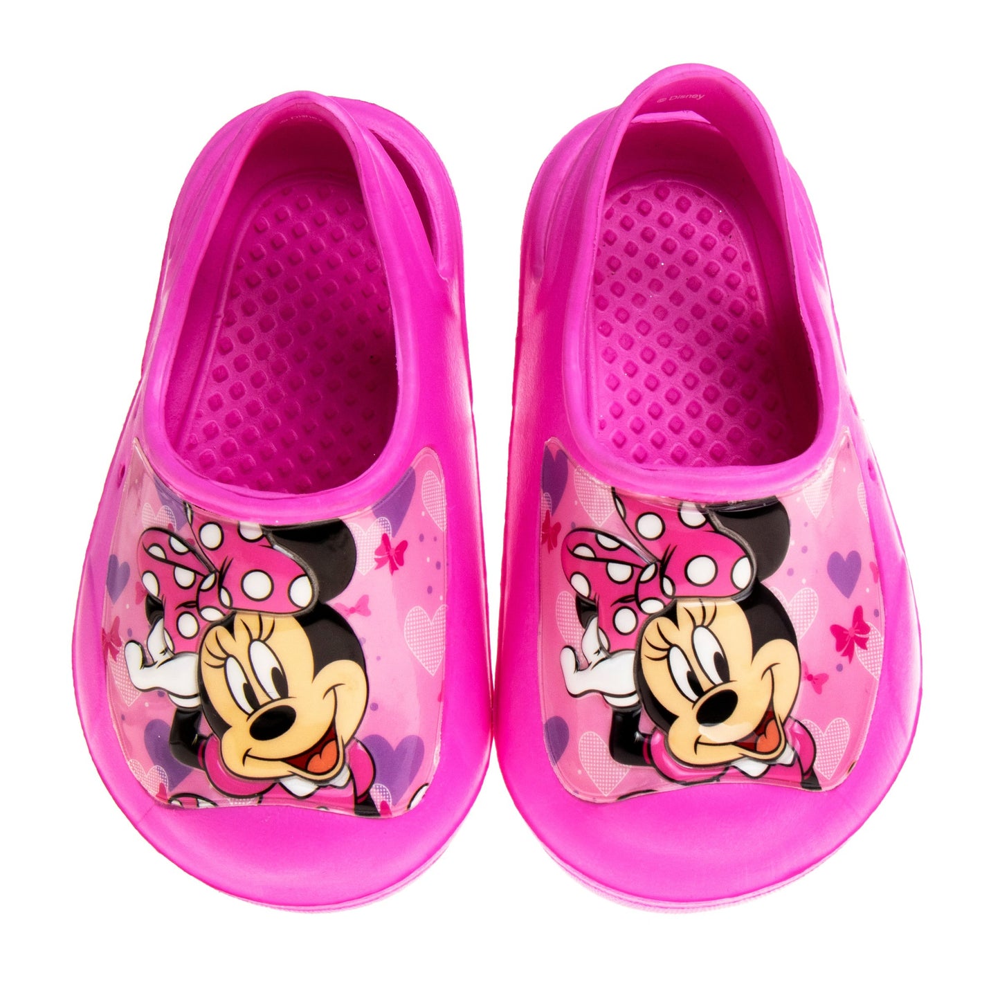 Disney Minnie Mouse Girls' Clogs Slip on with Backstrap (Toddler/Little Kid)