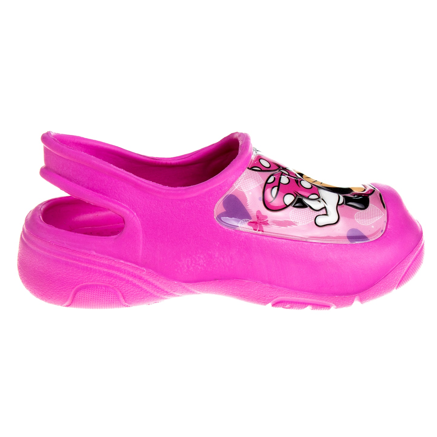 Disney Minnie Mouse Girls' Clogs Slip on with Backstrap (Toddler/Little Kid)
